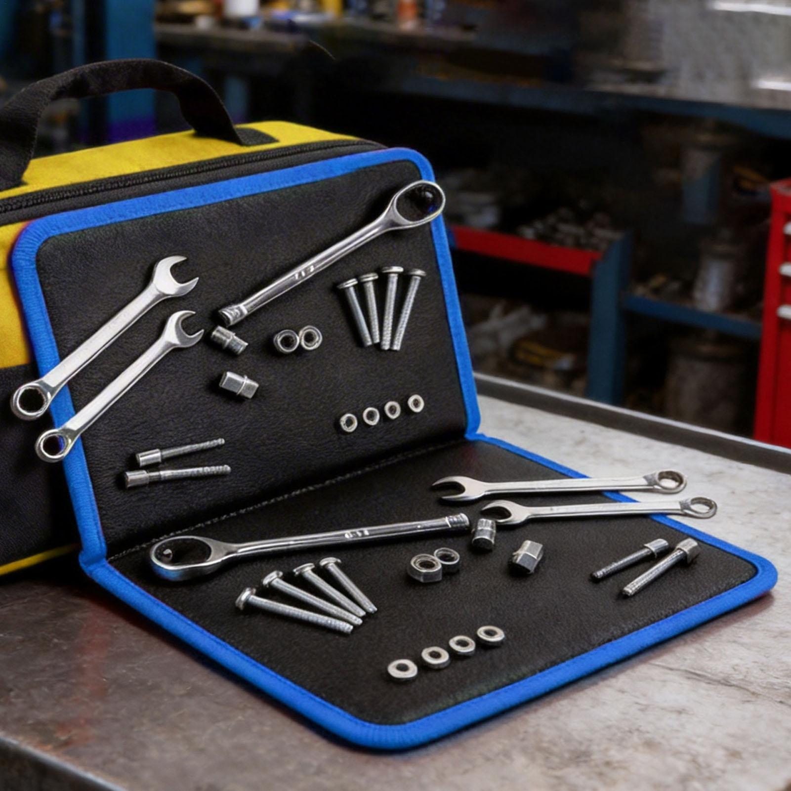 Electronics Repair Garage - Flexible Magnetic Tool Mat Non-Slip Parts