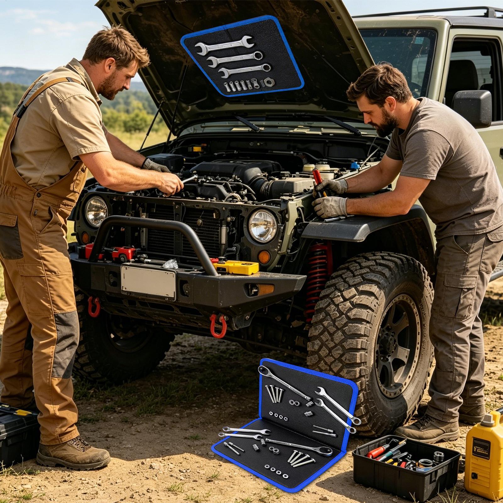 Magnetic Tool Mat With Powerfu - Electronics Repair Garage 评论和价格