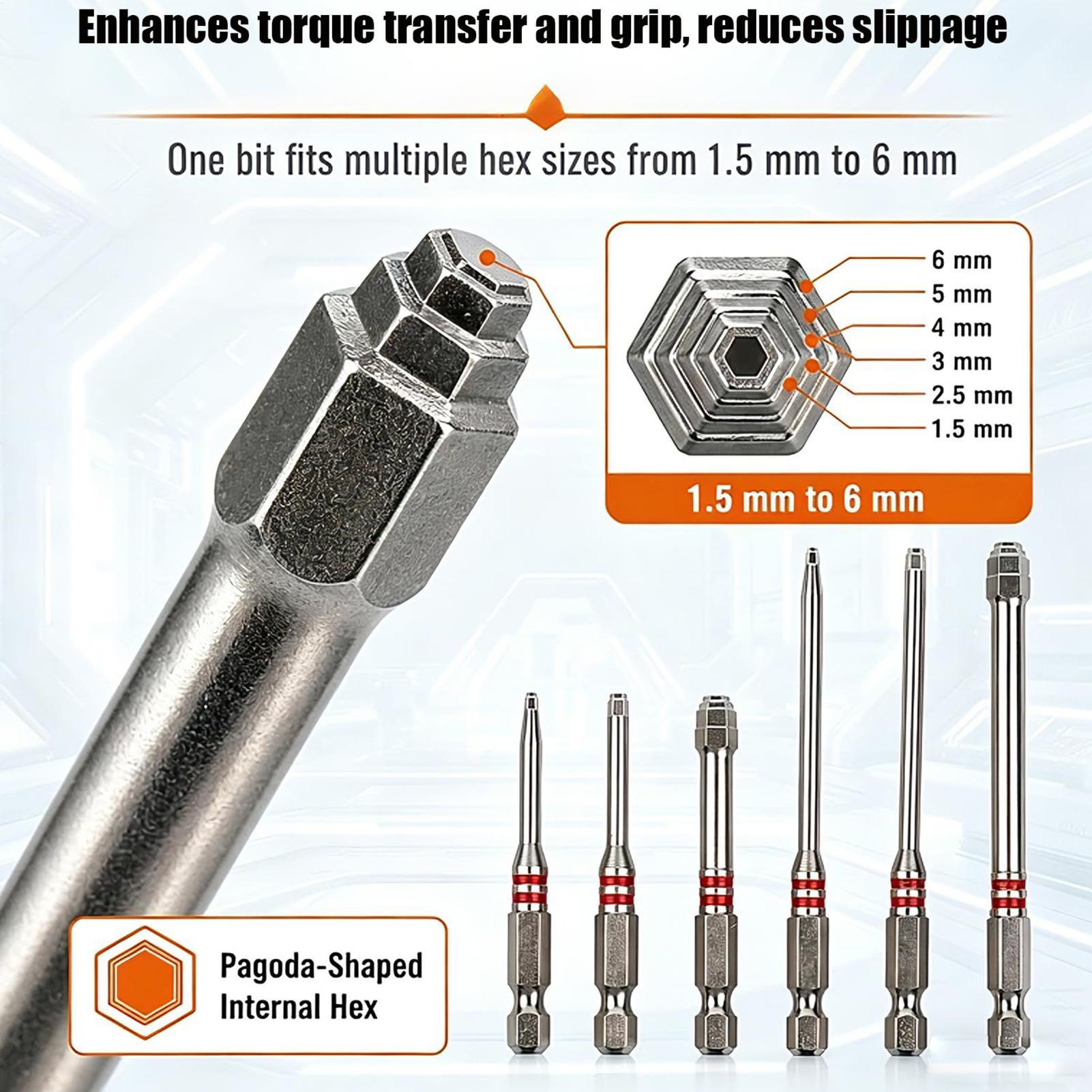 Screwdriver Bit Set 6-Piece Un - Electronics Repair Garage 评论和价格